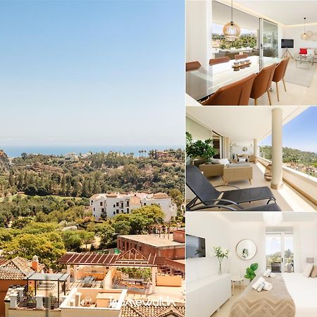 Modern Apartment, With Large Private Terrace And Panoramic Sea Views, In Benahavís Zewnętrze zdjęcie